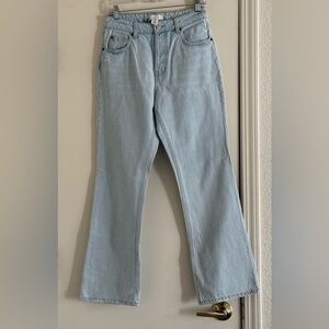 H&M Light Blue Flare Jeans